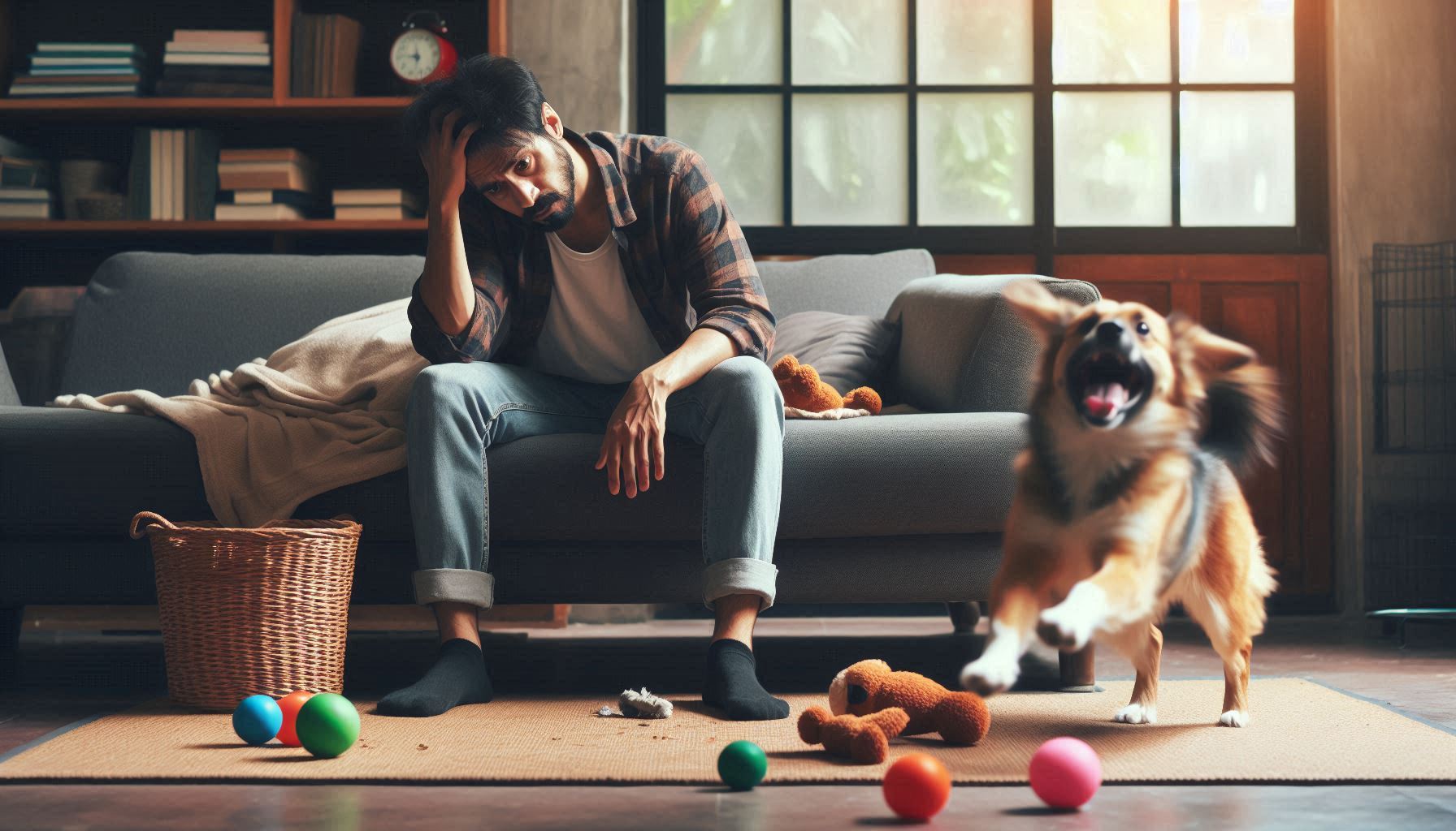 estresse causado pelo cão