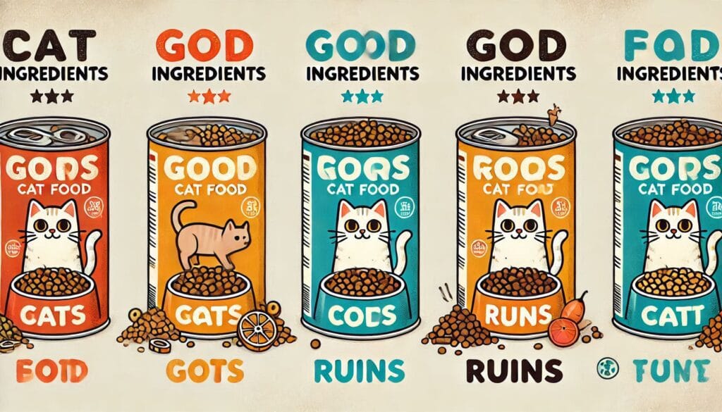 piores rações para gatos
