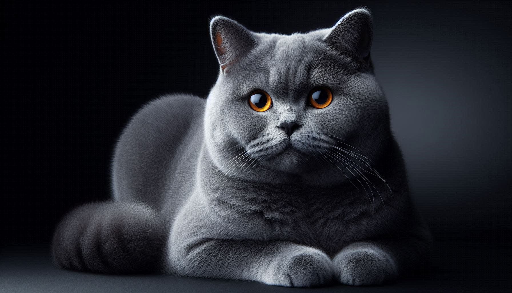 gato de pelo curto inglês